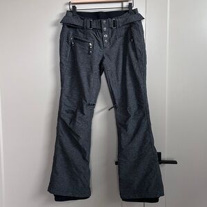 The North Face Cryptic Ski Snow Snowboard Pants Women's Small Petite Gray